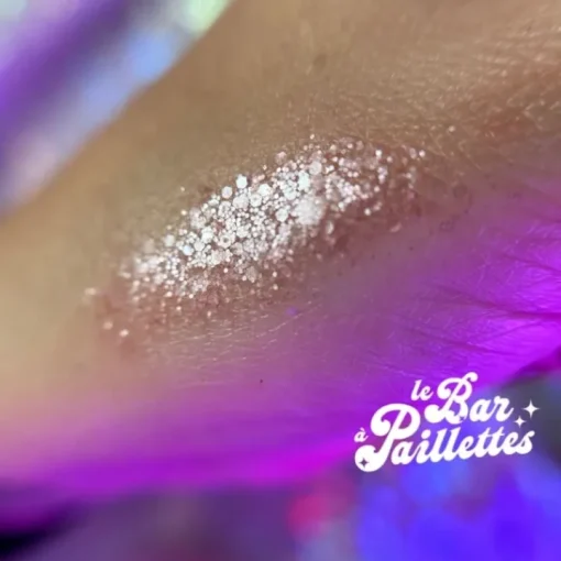 Le Bar à Paillettes Maquillage Naturel & Ecoresponsable|Paillettes Visage Et Corps|Liqueur de Rose                Paillettes Libres Biodégradables