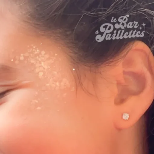 Le Bar à Paillettes Maquillage Naturel & Ecoresponsable|Paillettes Visage Et Corps|Liqueur de Rose                Paillettes Libres Biodégradables