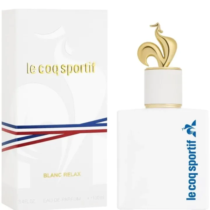 Le Coq Sportif Parfum Naturel & Eco-Responsable|Parfum Mixte|Blanc Relax                Eau de Parfum Rechargeable