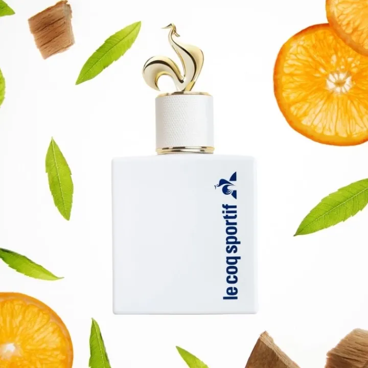 Le Coq Sportif Parfum Naturel & Eco-Responsable|Parfum Mixte|Blanc Relax                Eau de Parfum Rechargeable