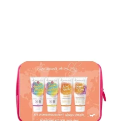 Les Secrets de Loly Routine Cheveux Ondulés & Bouclés|Trousse Cheveux Bouclés                 Routine Format Voyage - 4 Produits