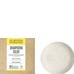 Les Senteurs Gourmandes Shampooing|               Shampooing Solide Cheveux Normaux à Gras