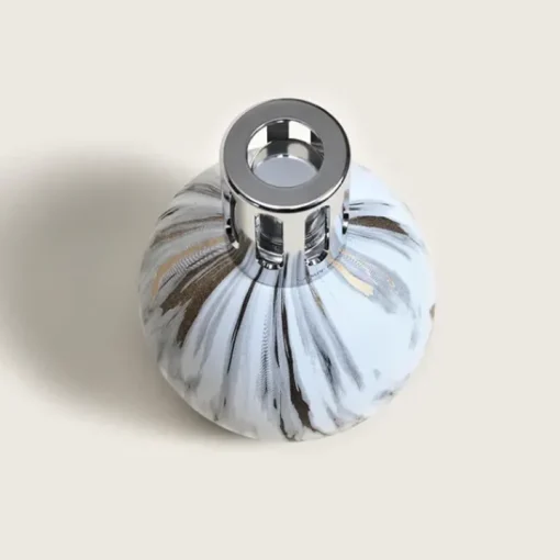 Maison Berger Paris Lampe À Catalyse Maison Berger|               Lampe Marbrure Blanche