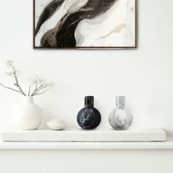 Maison Berger Paris Lampe À Catalyse Maison Berger|               Lampe Marbrure Blanche