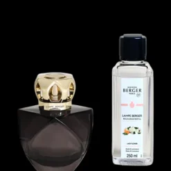 Maison Berger Paris Coffret Maison|Lampe À Catalyse Maison Berger|Eternity Noire                Coffret Lampe Berger