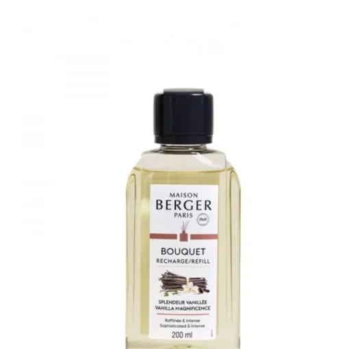 Maison Berger Paris Parfum De Maison Lampe Berger|Splendeur Vanillée                Recharge Bouquet