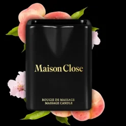 Maison Close Huile Et Bougie De Massage|Baiser de Velours                 Pêche de Vigne - Bougie de Massage