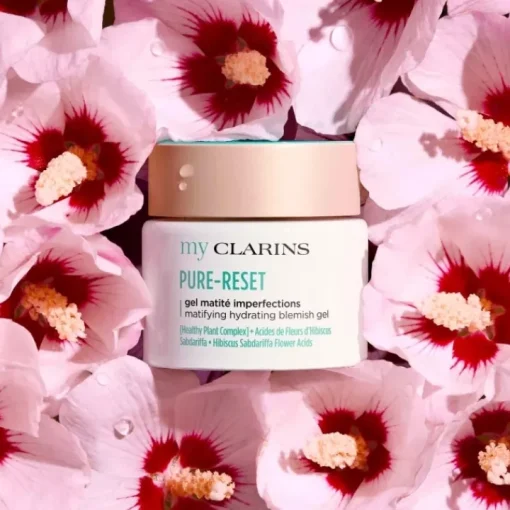 CLARINS Soin Jour & Nuit|Soin Naturel & Ecoresponsable|My Pure-Reset                Gel Matité Imperfections - Peaux Grasses et Imperfections