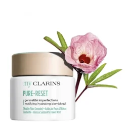 CLARINS Soin Jour & Nuit|Soin Naturel & Ecoresponsable|My Pure-Reset                Gel Matité Imperfections - Peaux Grasses et Imperfections