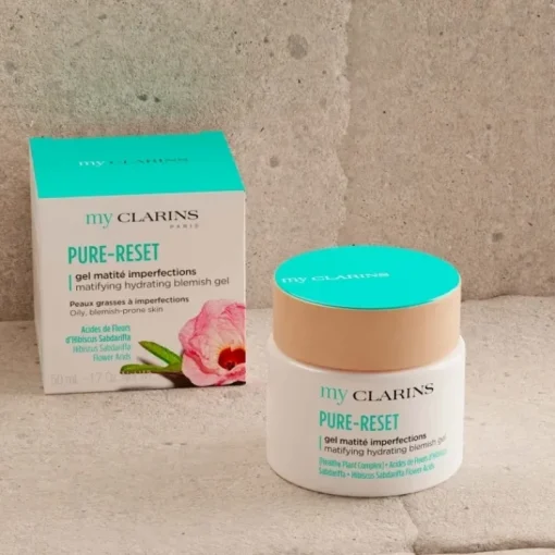 CLARINS Soin Jour & Nuit|Soin Naturel & Ecoresponsable|My Pure-Reset                Gel Matité Imperfections - Peaux Grasses et Imperfections