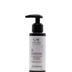 N.A.T Story Démaquillant Visage|Nettoyant Visage|Nutri'Clean                Gelée Lactée Nettoyante et Démaquillante