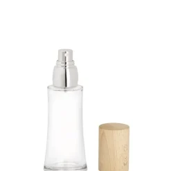 Novex Accessoire Parfum|Vaporisateur Rechargeable en Verre                Avec Bouchon en Hêtre