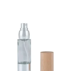 Novex Accessoire Parfum|Vaporisateur Rechargeable                 En Verre avec Bouchon en Bois