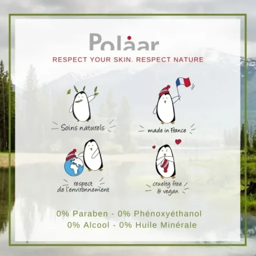 Polaar Soin Hydratant, Nourrissant, Anti-Âge|La Véritable Crème de Laponie Aux 3 baies Arctiques                Lait Corps Hydratant