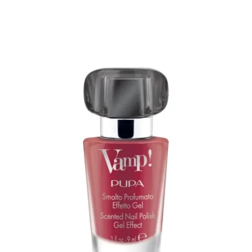 Pupa Vernis À Ongles|Vamp! Vernis à Ongles Parfumé Effett Gel                Vernis parfumé effet gel à la fragrance noire