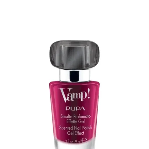 Pupa Vernis À Ongles|Vamp! Vernis à Ongles Parfumé Effett Gel                Vernis parfumé effet gel à la fragrance noire