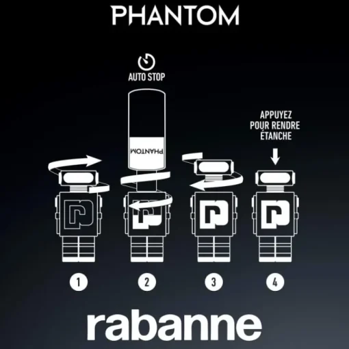 Homme RABANNE Parfum Recharge|Eau De Toilette|Phantom                Eau de Toilette - Flacon Recharge