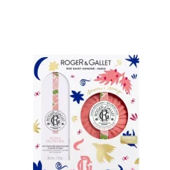 Femme Roger&Gallet Coffrets Pour Elle|Coffret Parfum Femme|Fleur de Figuier                Coffret Eau Parfumée Bienfaisante - Savon Parfumé