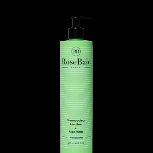 RoseBaie Paris Shampooing|Kératine x Aloe Vera                Shampooing Hydrant et Purifiant