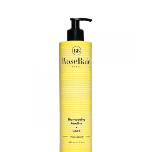 RoseBaie Paris Shampooing|Kératine x Coco                Shampooing Hydratant et Protecteur