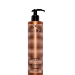 RoseBaie Paris Shampooing|Kératine X Huile d'Argan                Shampooing Réparation et Eclat