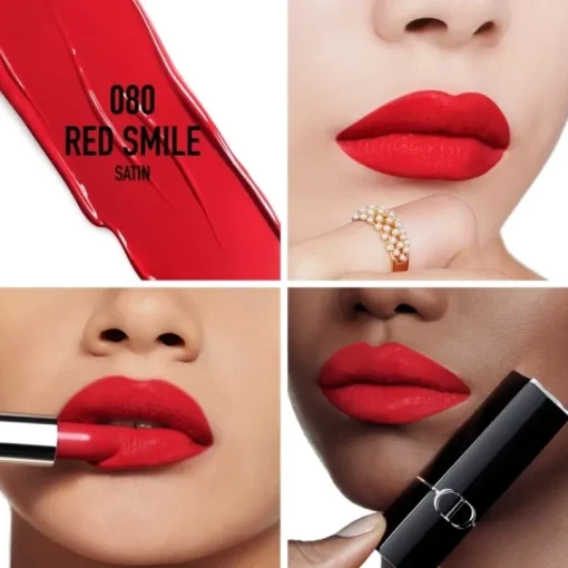 DIOR Rouge À Lèvres & Laque|Rouge Rouge à Lèvres                Confort et Longue Tenue - Soin Floral Hydratant