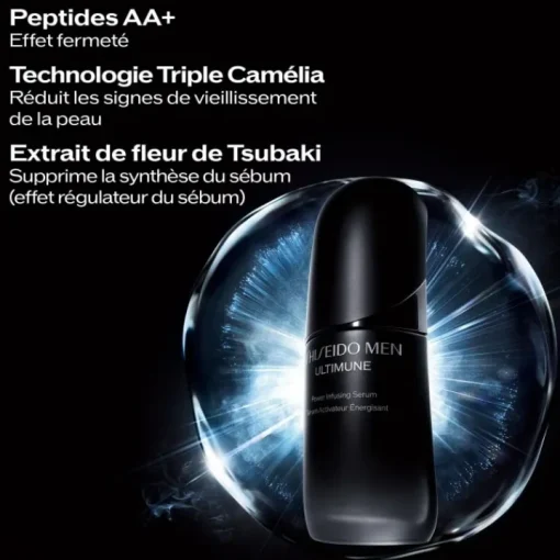 Homme SHISEIDO Soin Visage Homme|Men                Sérum Ultimune Activateur Energisant