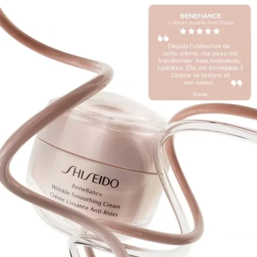 SHISEIDO Soin Jour & Nuit|Benefiance                Crème Lissante Anti-Rides