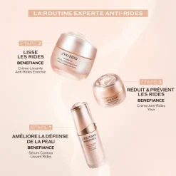 SHISEIDO Soin Jour & Nuit|Benefiance                Crème Lissante Anti-Rides