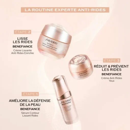 SHISEIDO Sérum Et Booster|Benefiance                Sérum Contour Lissant Rides