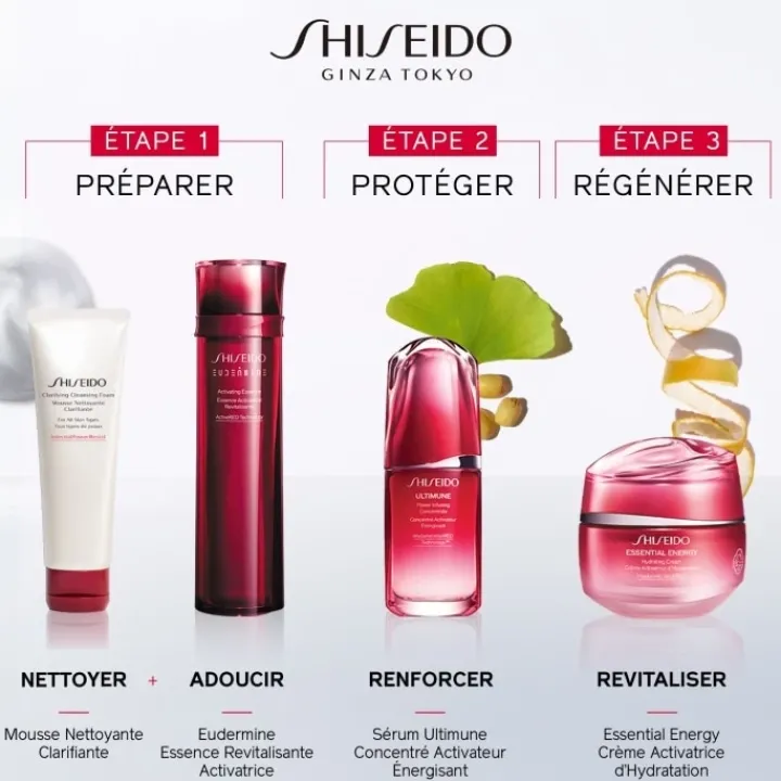 SHISEIDO Soin De Jour|Essential Energy                Crème Jour Activatrice d'Hydratation SPF20 - Recharge