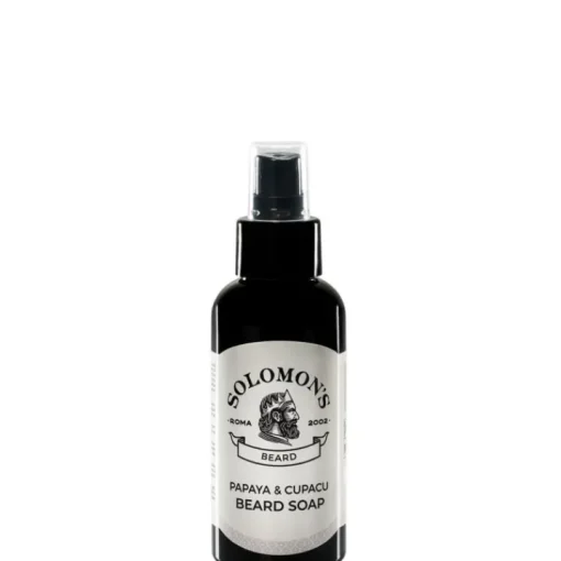 Homme Solomon's Beard Soin De Rasage|Papaye et Cupacu                Shampooing Pour la Barbe