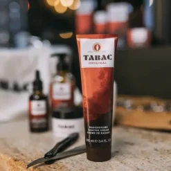 Homme Tabac Original Gamme Complémentaire Parfumée|               Crème de Rasage