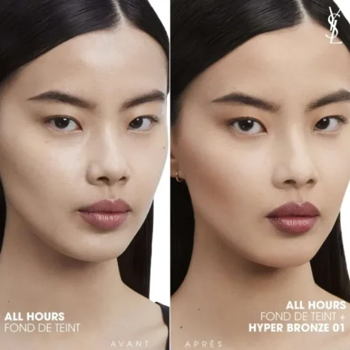 YVES SAINT LAURENT Poudre Bronzante|All Hours Hyper Bronze                Poudre Bronzante